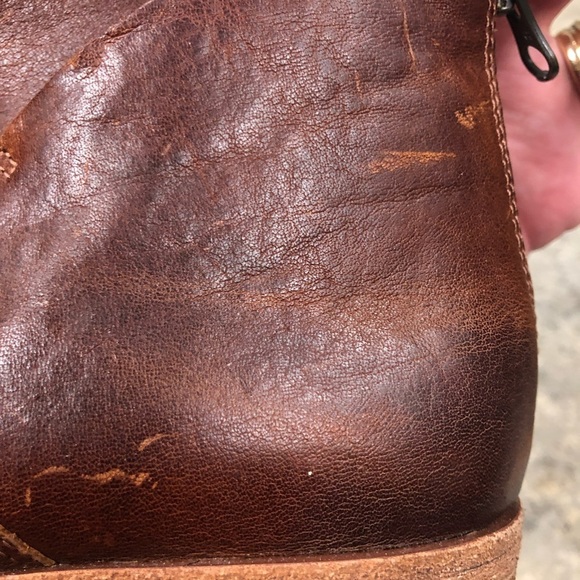 Kork-Ease Ryder Rum Brown Ankle Bootie Boots Size11M Style K53506 Leather - Picture 12 of 13